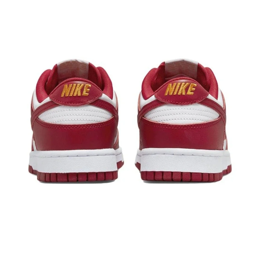 Nike Dunk Low Retro Gym Red White USC DD1391-602 Men's Size 10 UK 9 EUR 44 NIB